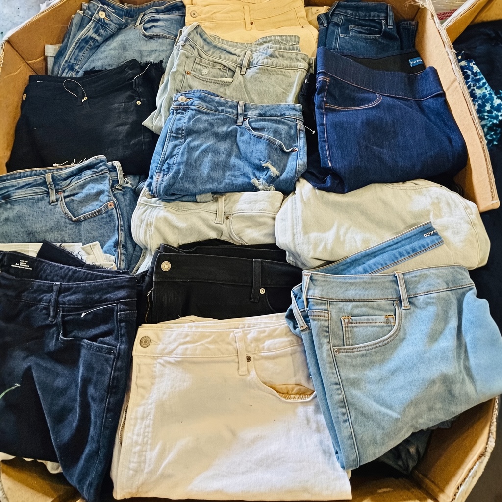 Old N@vy PLUS SIZE Bottoms, Jeans, Shorts (200 Pcs Per Pallet) - Image 4