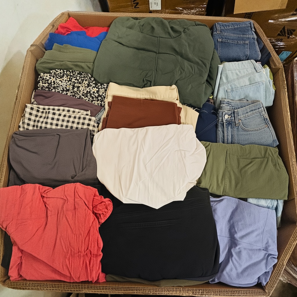 Assorted Content Apparel Mix, Recognized brand, Plus Size Women (500 Pcs Per Pallet) - Image 3
