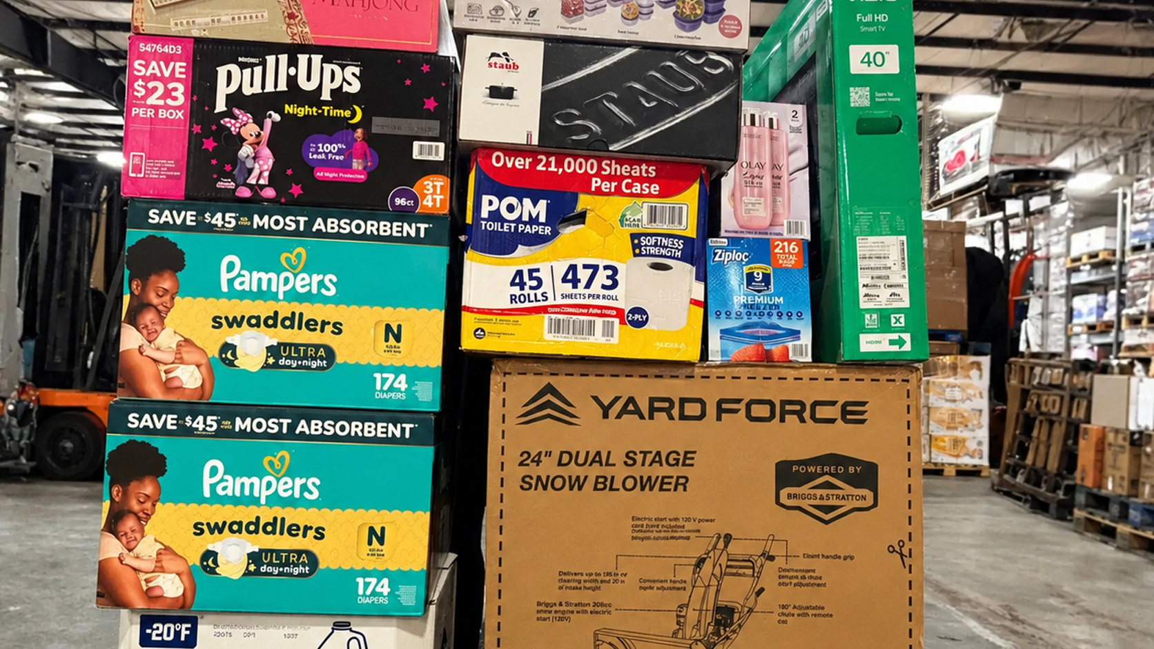 Major Club Retailer GM (75 Pcs Per Pallet)